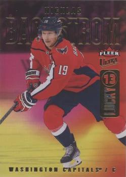 2021-22 Ultra - Lucky 13 Achievements #L 13-9 Nicklas Backstrom Front