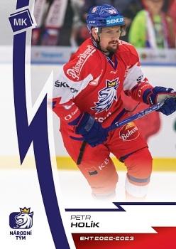 2022-23 Moje karticky Czech Ice Hockey Team #4 Petr Holik Front