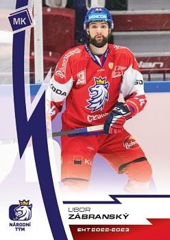 2022-23 Moje karticky Czech Ice Hockey Team #35 Libor Zabransky Front