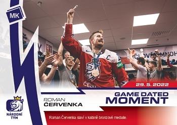 2022-23 Moje karticky Czech Ice Hockey Team #48 Roman Cervenka Front