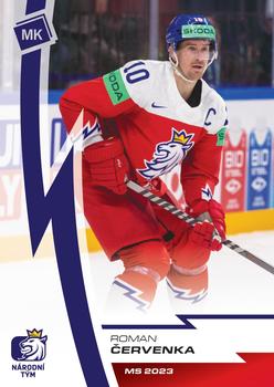 2022-23 Moje karticky Czech Ice Hockey Team #55 Roman Cervenka Front