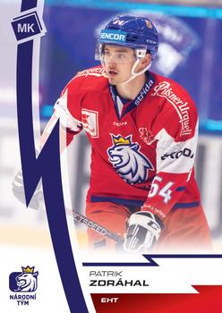 2022-23 Moje karticky Czech Ice Hockey Team #89 Patrik Zdrahal Front