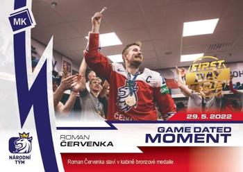 2022-23 Moje karticky Czech Ice Hockey Team - First Day Issue #48 Roman Cervenka Front