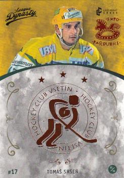 2021 Legendary Cards League Dynasty Vsetín - Pardubice Expo 2022 Copper #035 Tomas Srsen Front