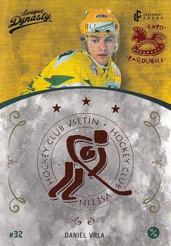 2021 Legendary Cards League Dynasty Vsetín - Pardubice Expo 2022 Copper #052 Daniel Vrla Front