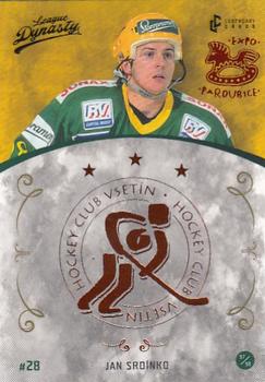 2021 Legendary Cards League Dynasty Vsetín - Pardubice Expo 2022 Copper #101 Jan Srdinko Front