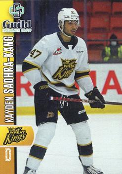 2022-23 Brandon Wheat Kings (WHL) #NNO Kayden Sadhra-Kang Front