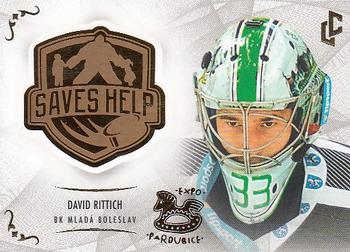 2021-22 Legendary Cards Saves Help - Pardubice Expo 2022 #SH-032 David Rittich Front