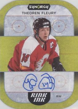 2022-23 Upper Deck Synergy - Rink Ink #RI-TF Theoren Fleury Front