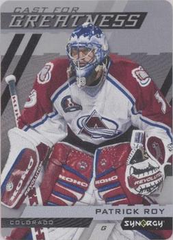 2022-23 Upper Deck Synergy - Cast for Greatness #CG-1 Patrick Roy Front