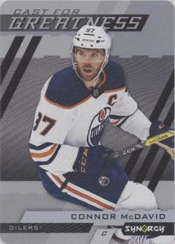 2022-23 Upper Deck Synergy - Cast for Greatness #CG-2 Connor McDavid Front