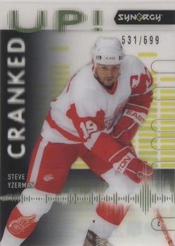 2022-23 Upper Deck Synergy - Cranked Up #CU-SY Steve Yzerman Front