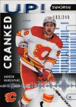 2022-23 Upper Deck Synergy - Cranked Up Blue #CU-AM Andrew Mangiapane Front