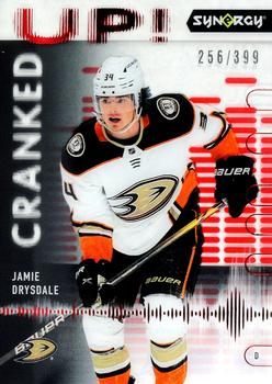2022-23 Upper Deck Synergy - Cranked Up Red #CU-JD Jamie Drysdale Front