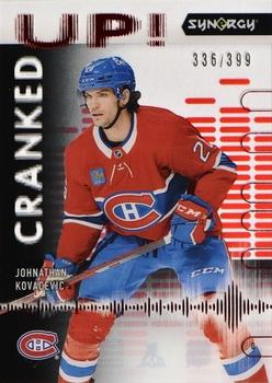 2022-23 Upper Deck Synergy - Cranked Up Red #CU-JK Johnathan Kovacevic Front