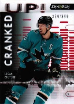 2022-23 Upper Deck Synergy - Cranked Up Red #CU-LC Logan Couture Front