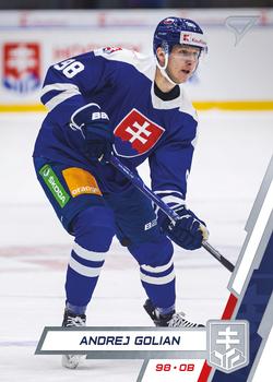 2023 SportZoo Hokejové Slovensko #10 Andrej Golian Front