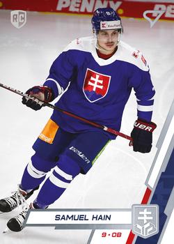 2023 SportZoo Hokejové Slovensko #12 Samuel Hain Front