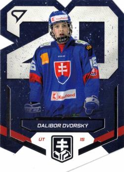 2023 SportZoo Hokejové Slovensko - Slovensko 20 #SD-10 Dalibor Dvorsky Front