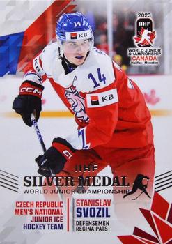 2023 BY Cards IIHF World Junior Championship #31 Stanislav Svozil Front