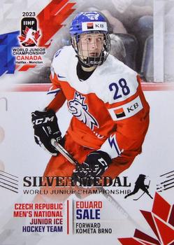 2023 BY Cards IIHF World Junior Championship #44 Eduard Sale Front