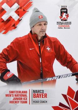 2023 BY Cards IIHF World Junior Championship #153 Marco Bayer Front