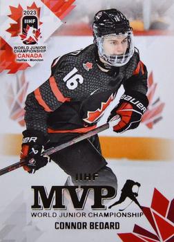2023 BY Cards IIHF World Junior Championship #MVP Connor Bedard Front