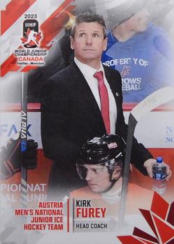 2023 BY Cards IIHF World Junior Championship #215 Kirk Furey Front