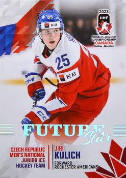 2023 BY Cards IIHF World Junior Championship - Future Stars #FS09 Jiri Kulich Front