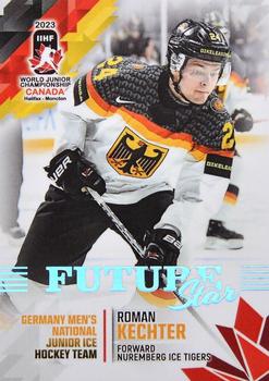 2023 BY Cards IIHF World Junior Championship - Future Stars #FS36 Roman Kechter Front
