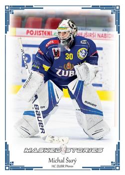 2022 Premium Cards Masked Stories #049 Michal Sury Front