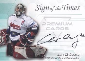 2022 Premium Cards Masked Stories - Sign of the Times Black #SOF-JAC Jan Chabera Front