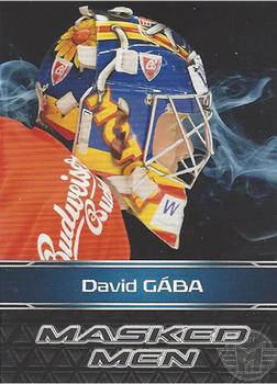 2017-18 Premium Cards WSM Liga - Masked Men #MM06 David Gaba Front