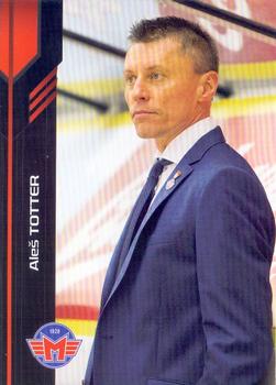 2018-19 Premium Cards CHANCE liga - Coaches #T02 Ales Totter Front