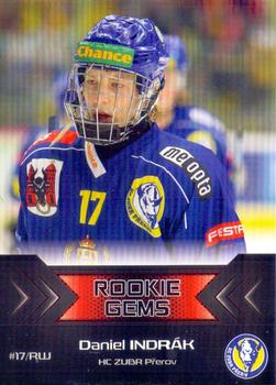 2018-19 Premium Cards CHANCE liga - Rookie Gems #RC-32 Daniel Indrak Front
