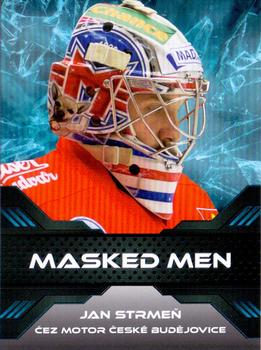 2018-19 Premium Cards CHANCE liga - Masked Men #MM-01 Jan Strmen Front