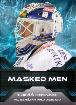 2018-19 Premium Cards CHANCE liga - Masked Men #MM-03 Lukas Hosnedl Front