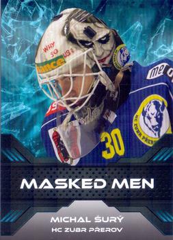 2018-19 Premium Cards CHANCE liga - Masked Men #MM-06 Michal Sury Front