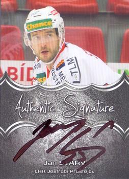 2018-19 Premium Cards CHANCE liga - Authentic Signature #AS-60 Jan Stary Front