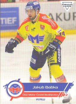 2019-20 Premium Cards CHANCE liga #002 Jakub Babka Front