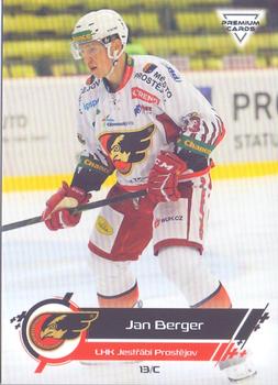 2019-20 Premium Cards CHANCE liga #059 Jan Berger Front