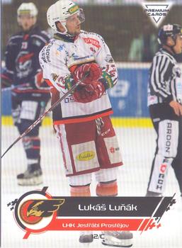 2019-20 Premium Cards CHANCE liga #062 Lukas Lunak Front