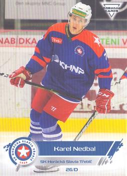 2019-20 Premium Cards CHANCE liga #080 Karel Nedbal Front