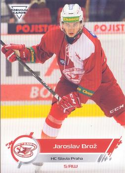 2019-20 Premium Cards CHANCE liga #153 Jaroslav Broz Front