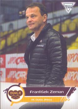 2019-20 Premium Cards CHANCE liga #335 Frantisek Zeman Front
