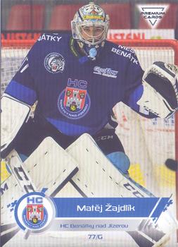 2019-20 Premium Cards CHANCE liga #345 Matej Zajdlik Front
