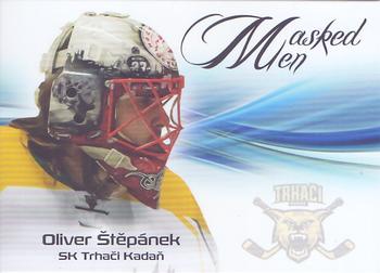 2019-20 Premium Cards CHANCE liga - Masked Men #MM-07 Oliver Stepanek Front