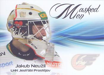 2019-20 Premium Cards CHANCE liga - Masked Men #MM-09 Jakub Neuzil Front