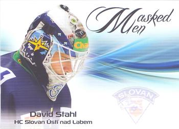 2019-20 Premium Cards CHANCE liga - Masked Men #MM-13 David Stahl Front