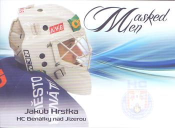 2019-20 Premium Cards CHANCE liga - Masked Men #MM-17 Jakub Hrstka Front